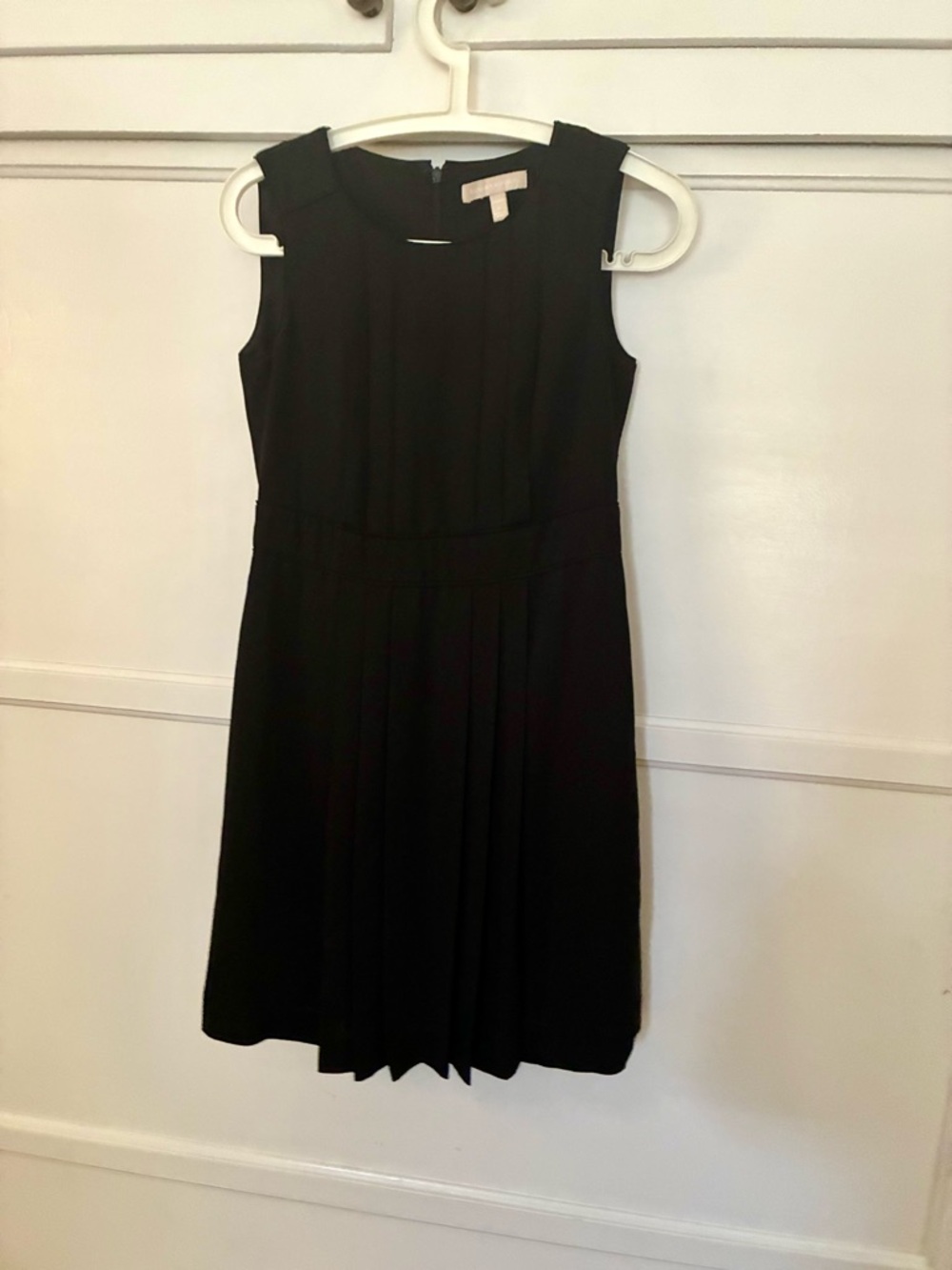 Classic LBD A Line Knee Length Sleeveless Black Dress Banana Republic Work